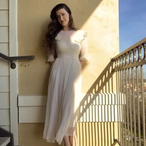 Vintage 1940s white fairy dress